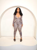 Leopard Print Jumpsuit