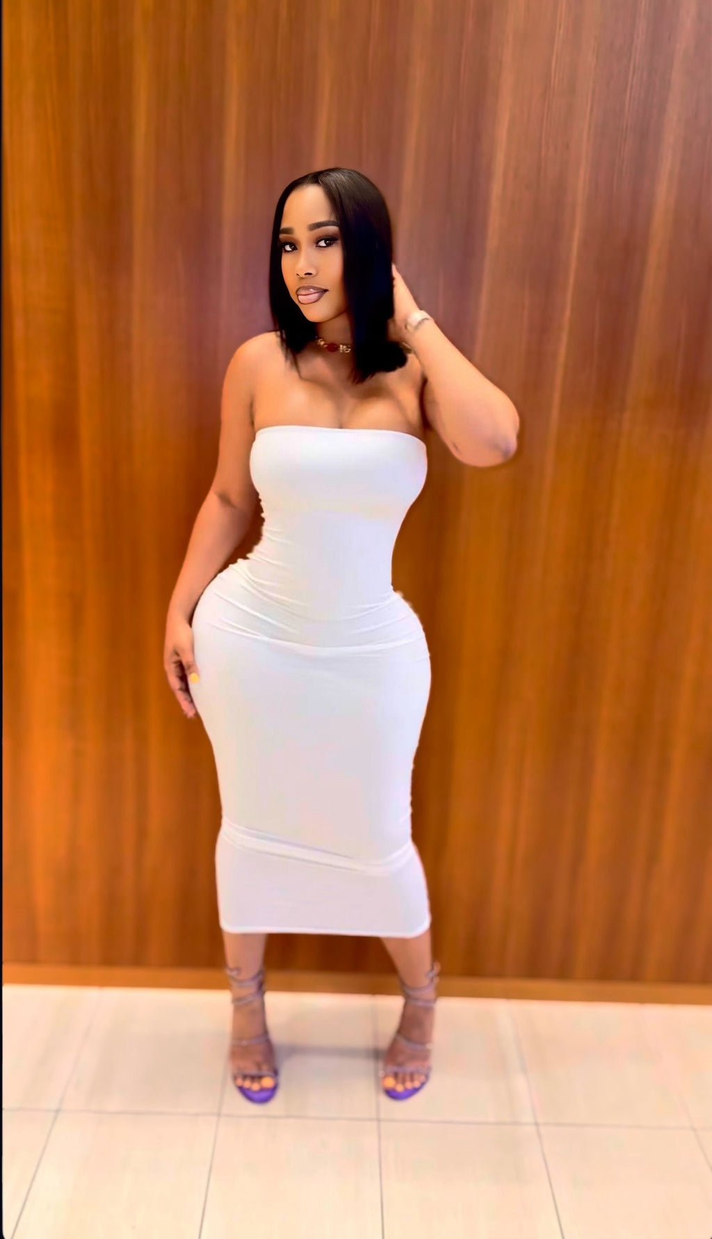 Strapless Bodycon Tube Dress
